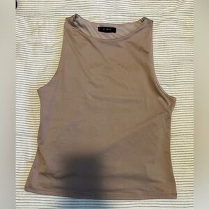 All Saints Taupe Tank Top